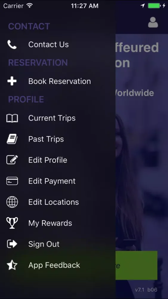 ACT Limo Screenshots