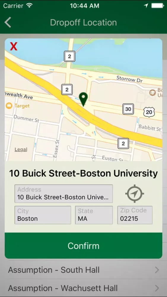 Go Boston سکرین شاٹس