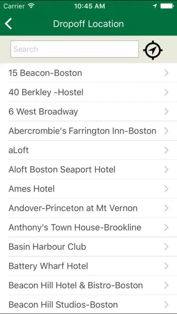 Go Boston سکرین شاٹس