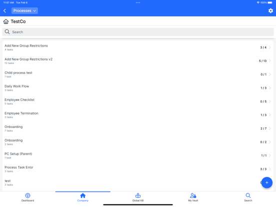 Screenshot di Hudu Mobile iPad 
