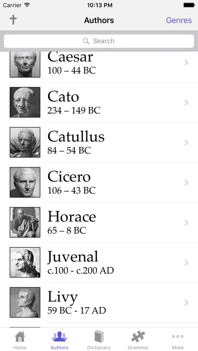 SPQR Latin Dictionary and Reader应用截图