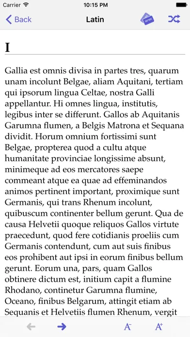 SPQR Latin Dictionary and Reader应用截图