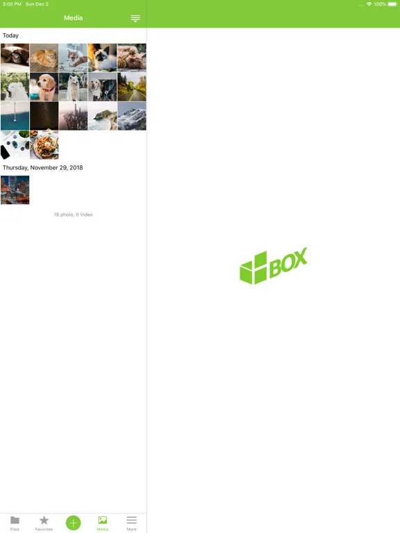 hBOX iPad  Screenshots
