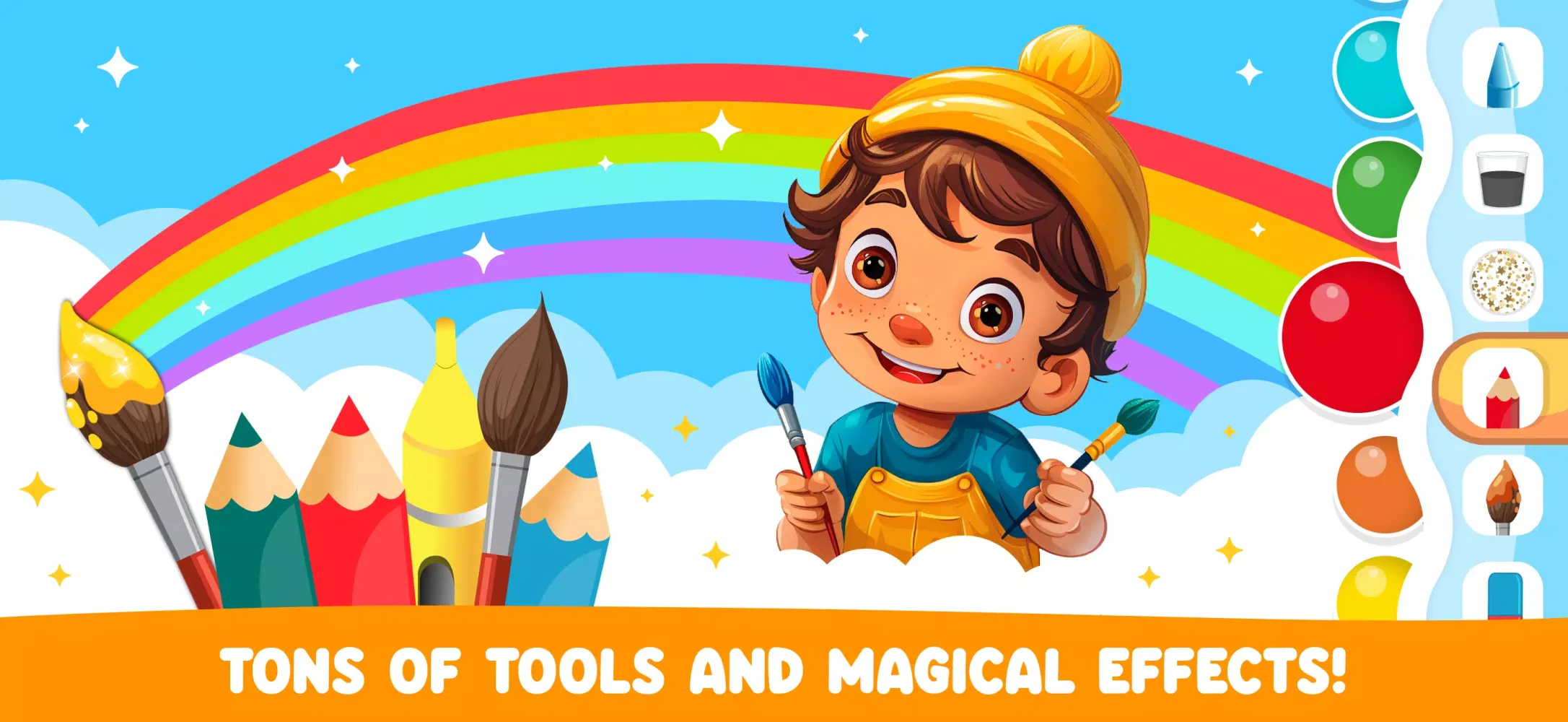 Kids Drawing Games & Coloring Screenshots