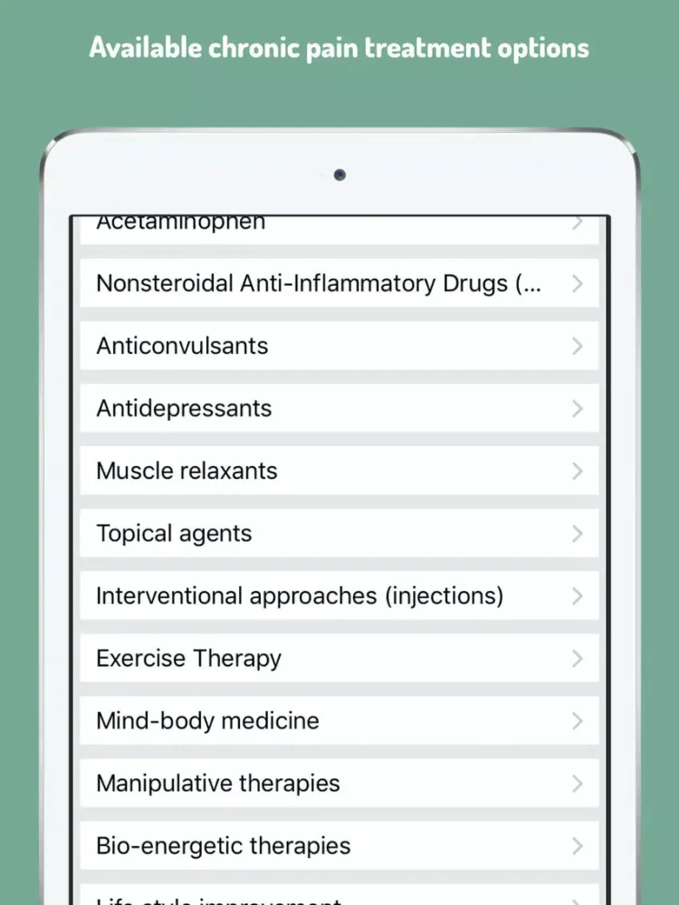 TakeOverPain iPad  Ekran Görüntüleri
