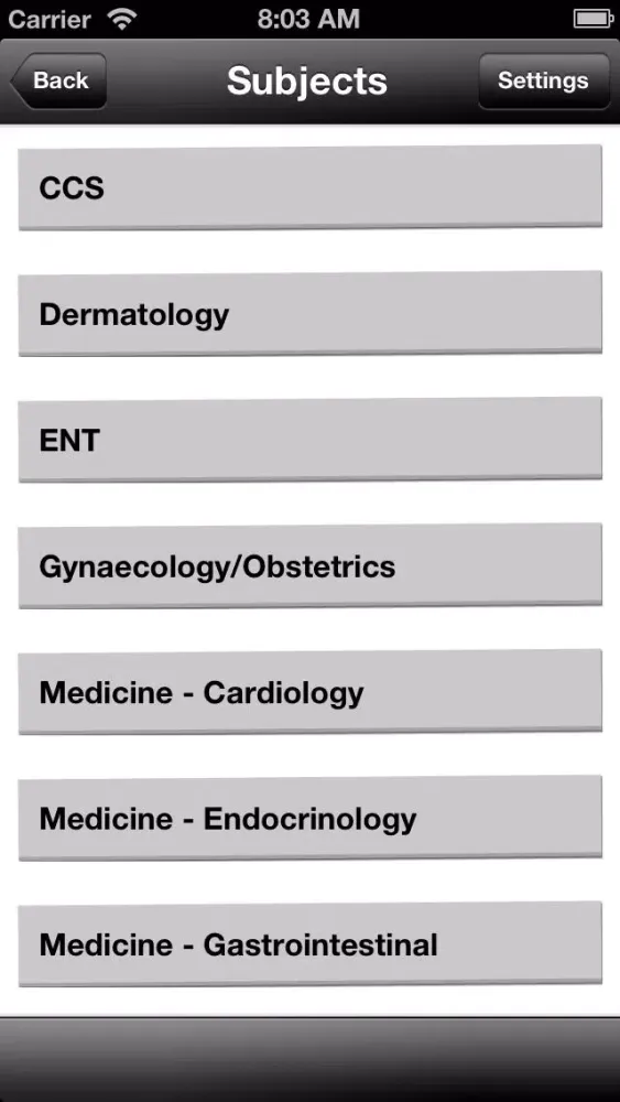 USMLE Step 3 Smartcards Screenshots