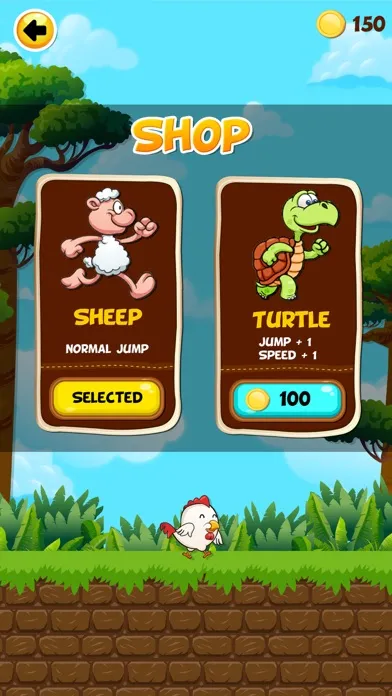 Tangkapan skrin Tap Jump: Chicken Jump
