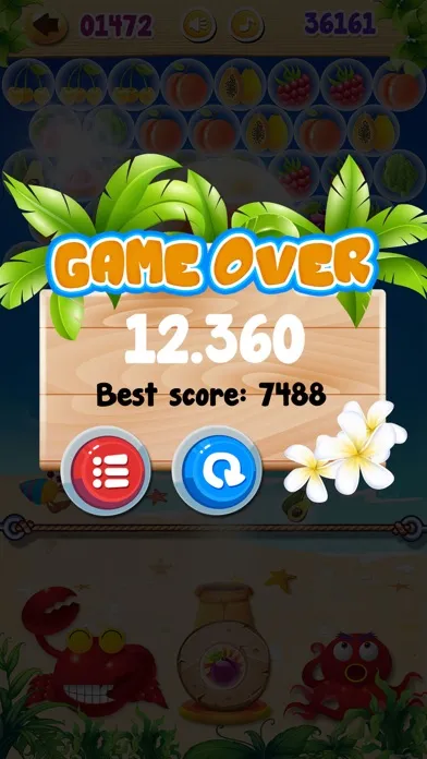 Fruit Bubble Shoot HD স্ক্রিনশট