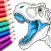 Dino Coloring Game Draw Fun