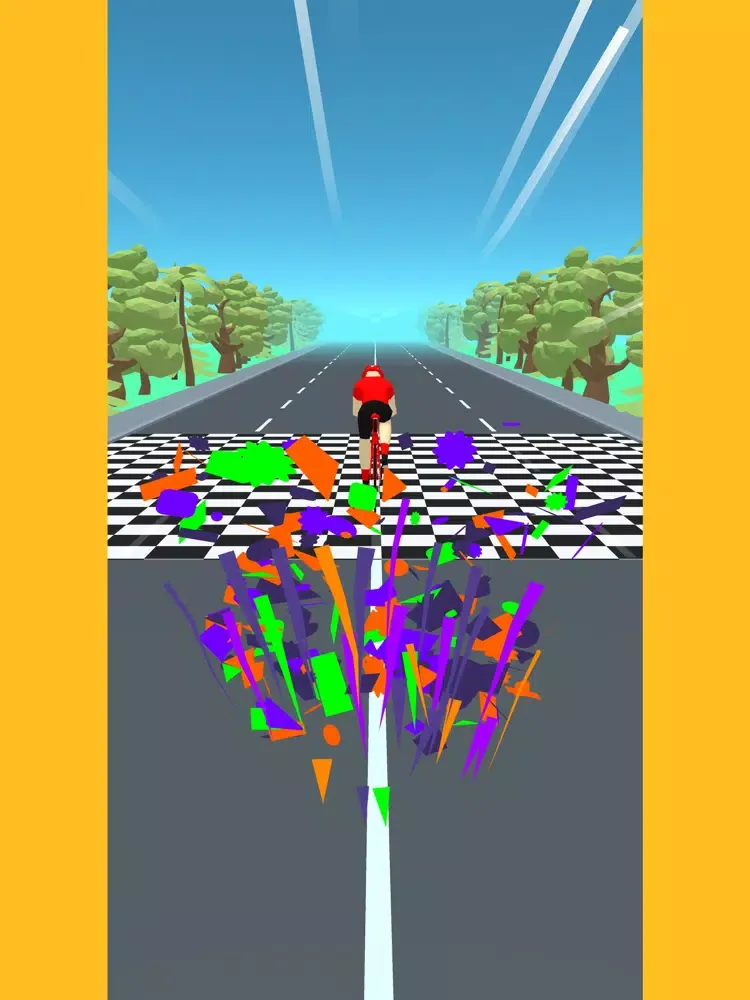 Captures d'écran de Bicycle Rush 3D iPad 
