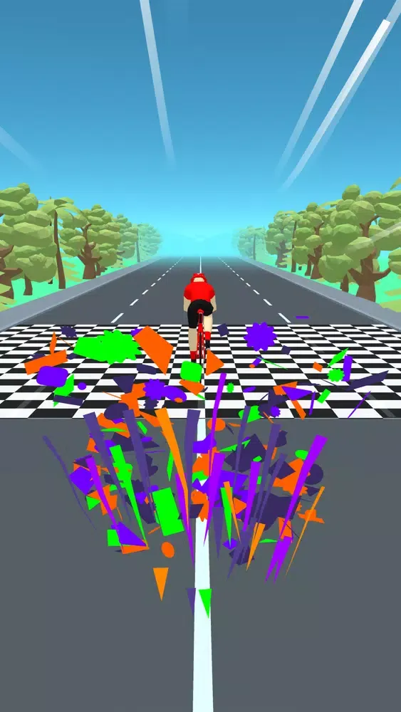 Captures d'écran de Bicycle Rush 3D