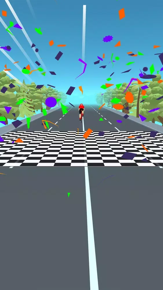 Captures d'écran de Bicycle Rush 3D
