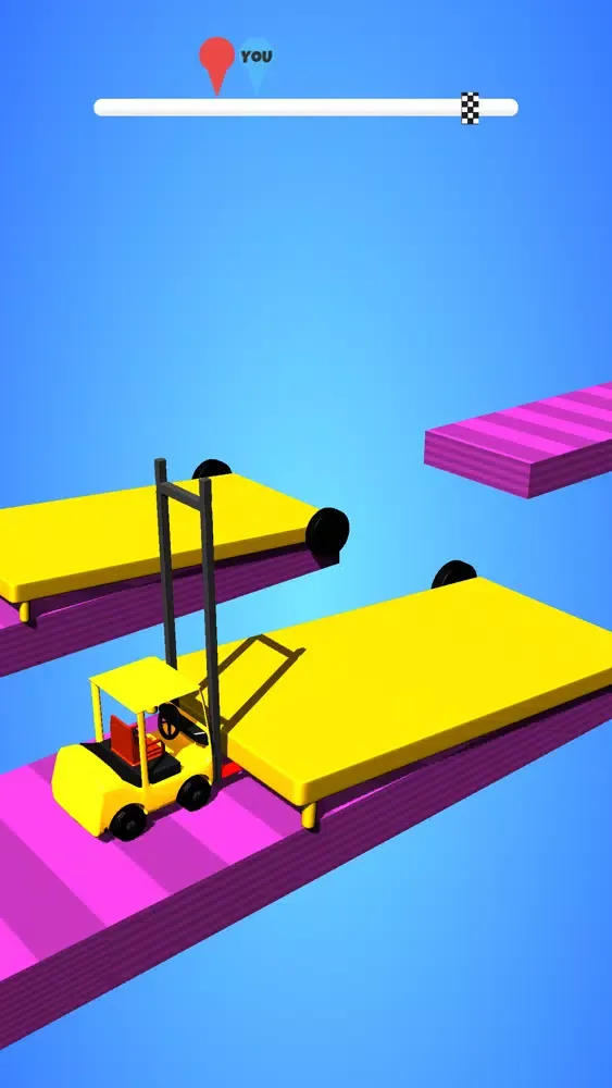 Tangkapan skrin Forklift Race 3D