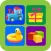 First Words 2 -  English : Preschool Academy educational matching game for Pre-k and kindergarten children