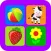 First Words 1 -  English : Preschool Academy educational matching game for Pre-k and kindergarten children