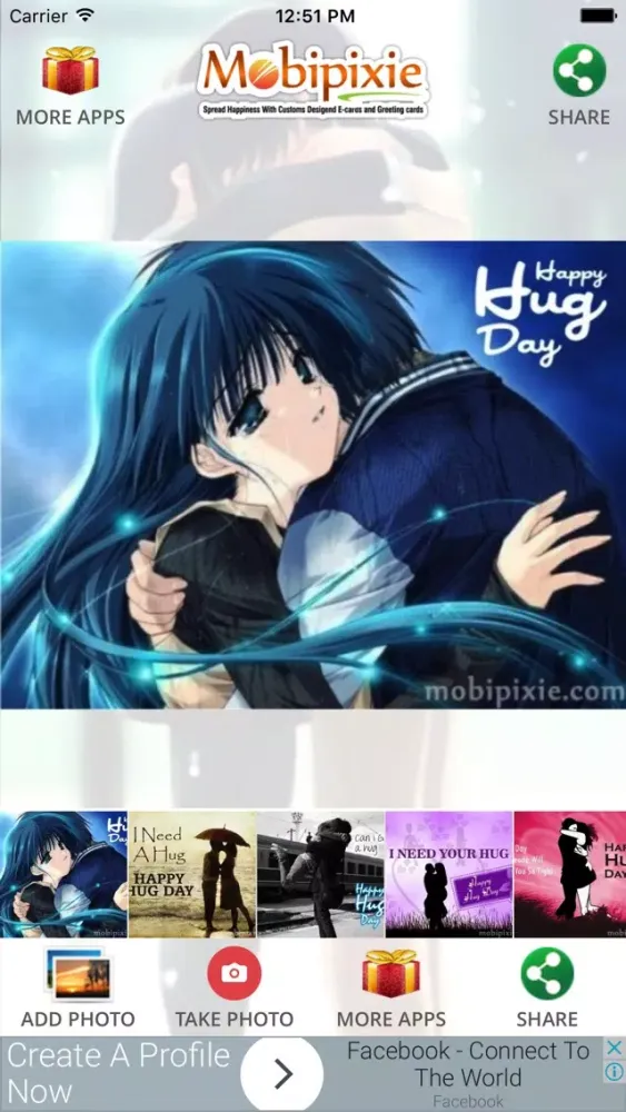 Hug Day eCards & Greetings应用截图