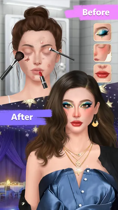 Ảnh chụp màn hình của Makeover Artist-Makeup Games