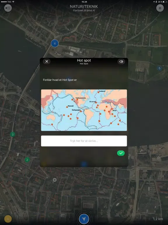 Screenshot di Mapop - Læring i bevægelse iPad 