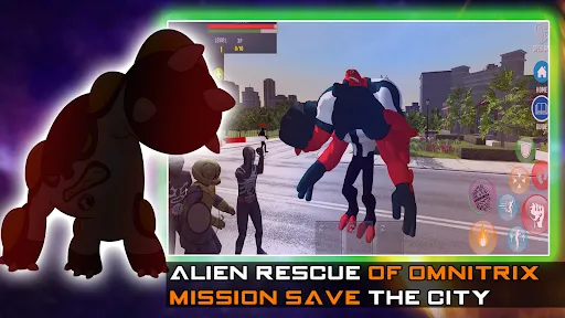 BenRPG : Ultimate Heroes Alien 스크린샷