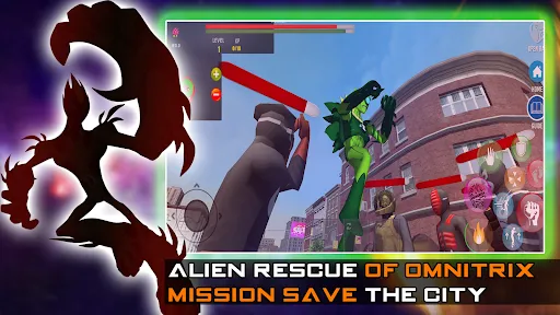 BenRPG : Ultimate Heroes Alien 스크린샷