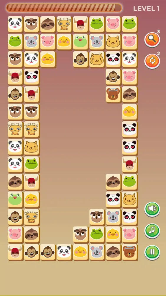 Connect animal classic puzzle Screenshots