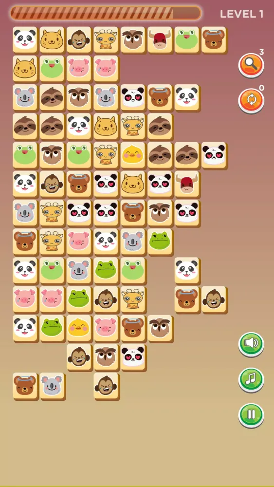 Connect animal classic puzzle Screenshots