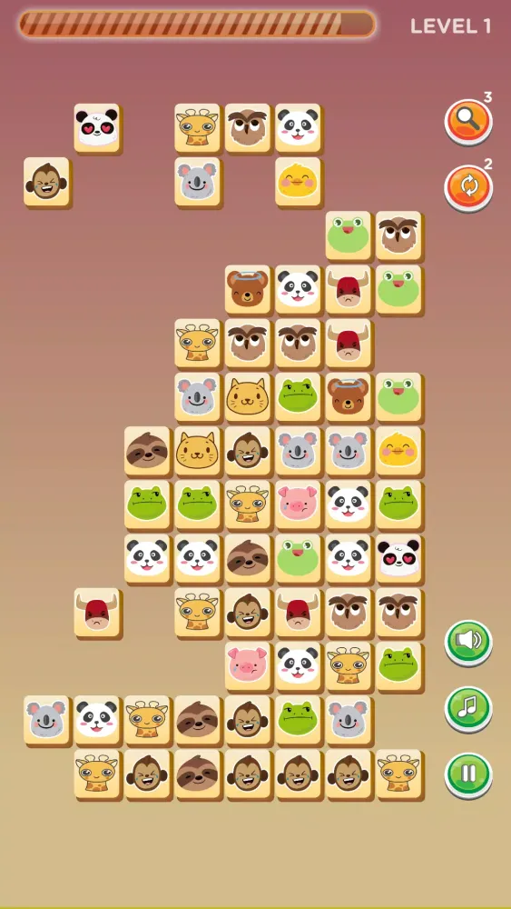 Connect animal classic puzzle Screenshots
