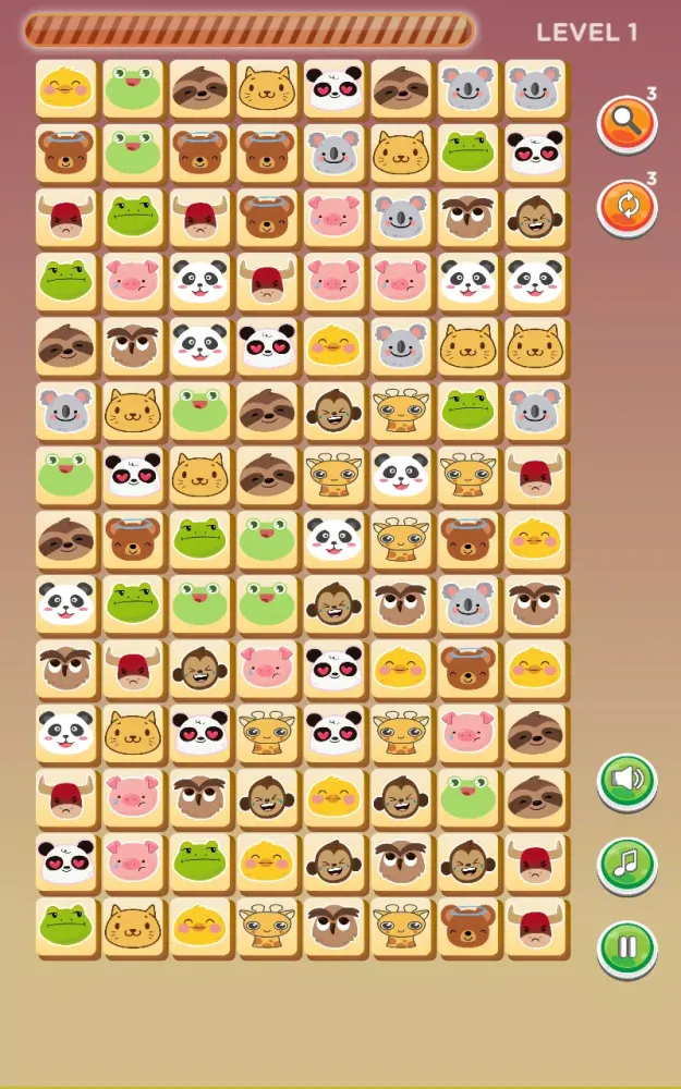 Connect animal classic puzzle Screenshots