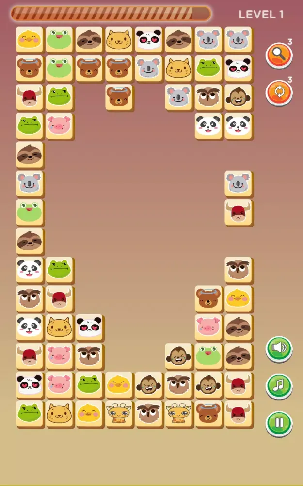 Connect animal classic puzzle Screenshots