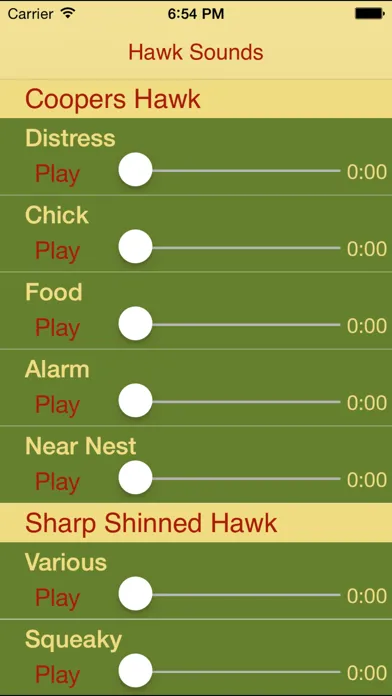 HawkSounds স্ক্রিনশট