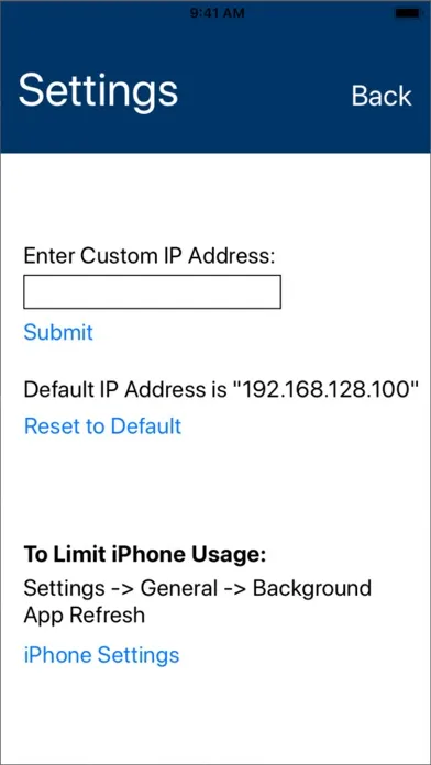 Hughes BGAN Screenshots