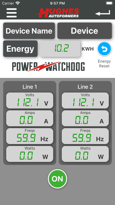 Captures d'écran de EPO Power Watchdog