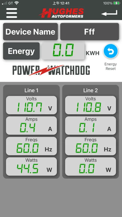Tangkapan layar Regular Power Watchdog