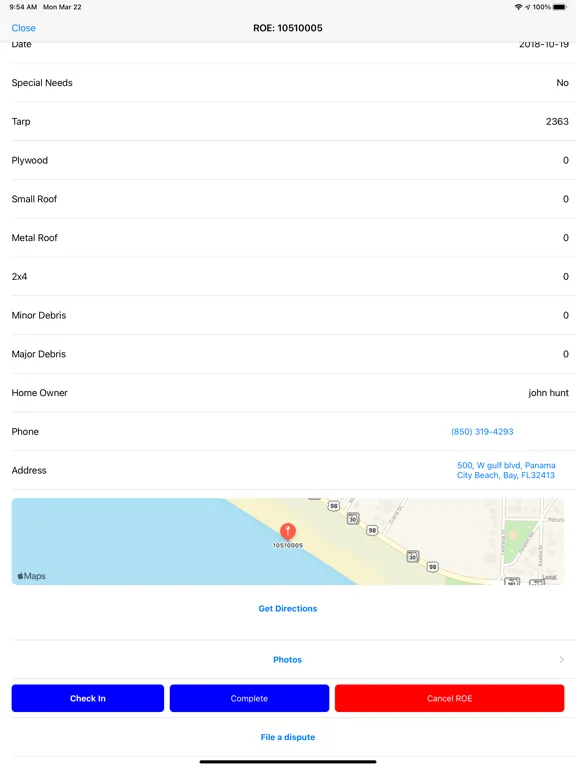 HCS BlueRoof iPad  Ekran Görüntüleri