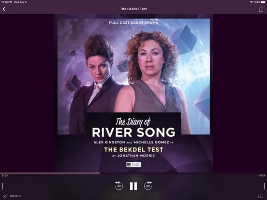 Big Finish Audiobook Player iPad  Ekran Görüntüleri