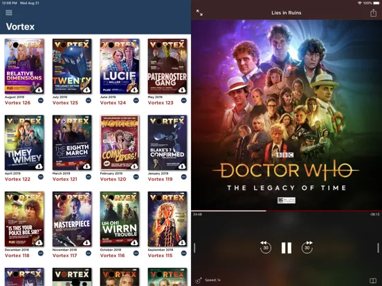 Big Finish Audiobook Player iPad  Ekran Görüntüleri