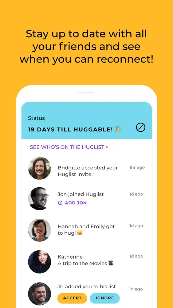 Screenshot di The Huglist