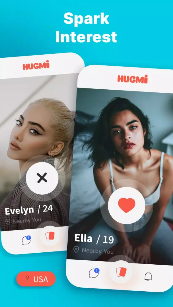 Hugmi – Chat & Meet Screenshots