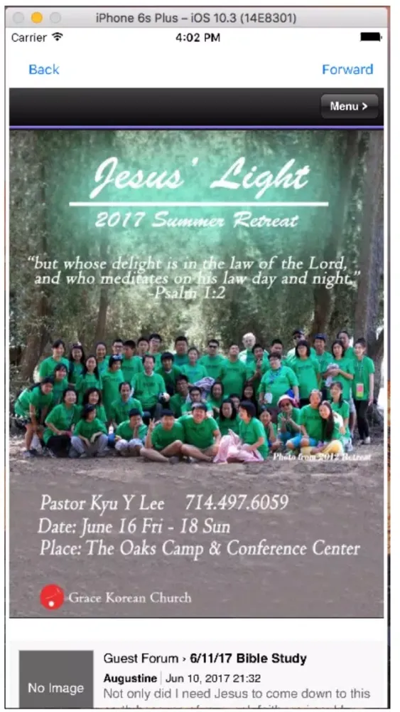 Screenshot di Jesus Light