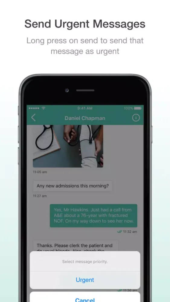MedX Secure Messaging (MEDXAU) 스크린샷