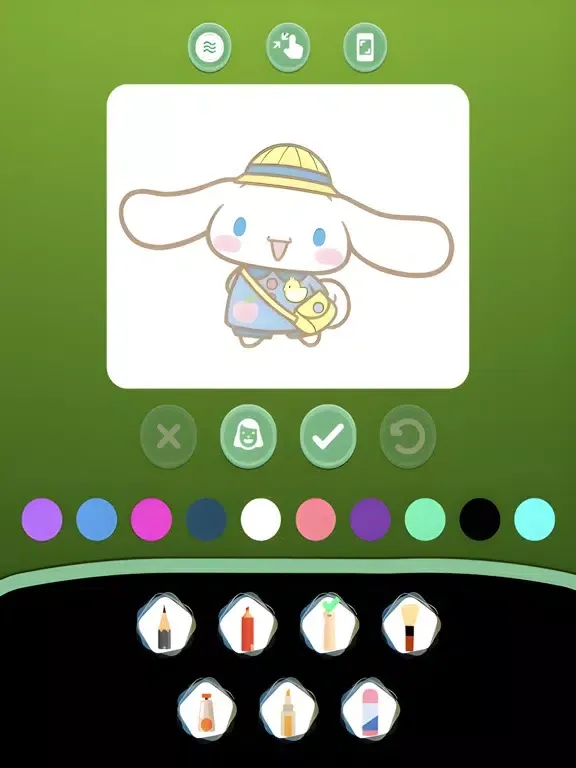 تصاویر Cinnamoroll Coloring Pic Quiz iPad 