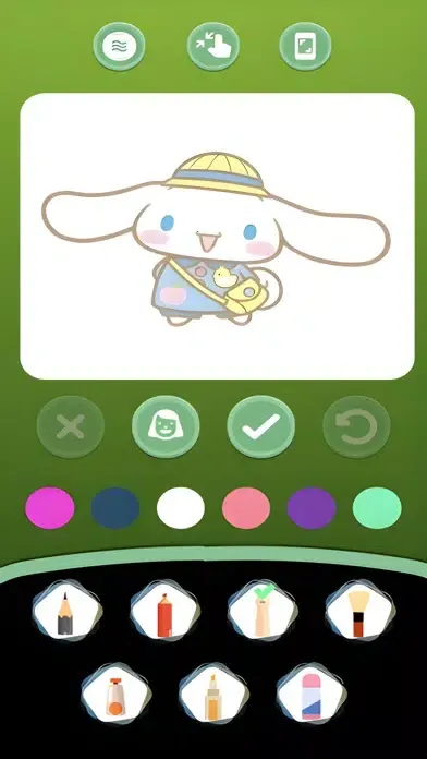 تصاویر Cinnamoroll Coloring Pic Quiz