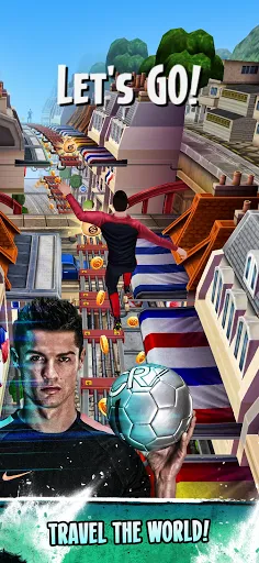 Ảnh chụp màn hình của Ronaldo: Kick'n'Run Football