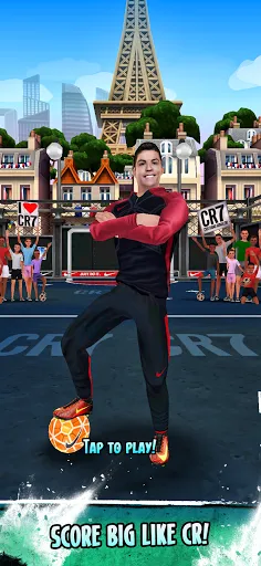 Ảnh chụp màn hình của Ronaldo: Kick'n'Run Football