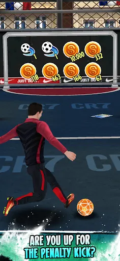 Ảnh chụp màn hình của Ronaldo: Kick'n'Run Football