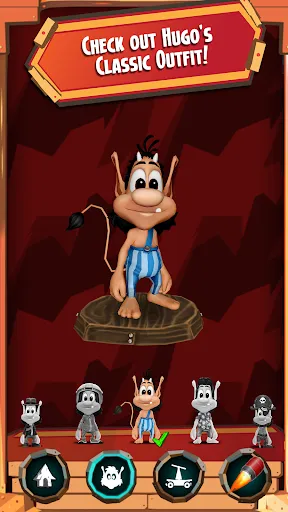 Capturas de tela do Hugo Troll Race 2: Rail Rush