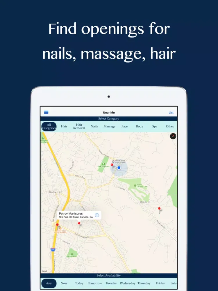 Screenshot di GoSpa Beautician App iPad 