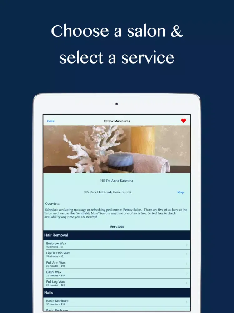 Screenshot di GoSpa Beautician App iPad 