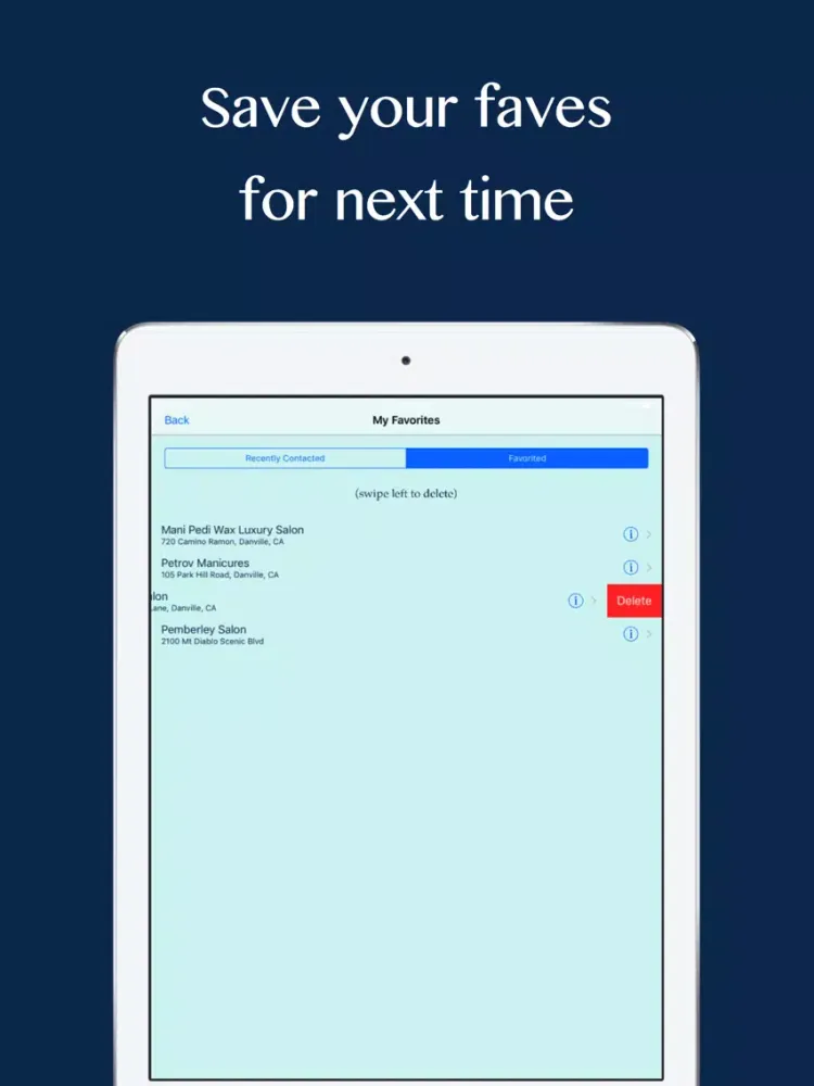 Screenshot di GoSpa Beautician App iPad 