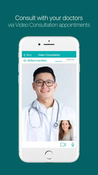 Tangkapan skrin iDoc Mobile Health